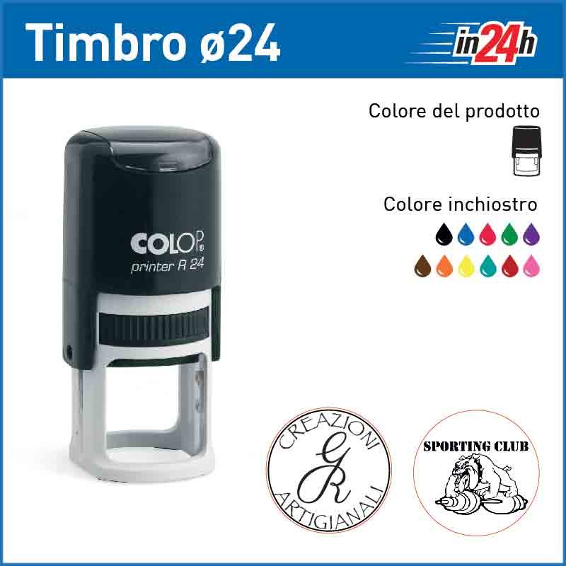 Timbro Colop Printer R24 - ø mm 24