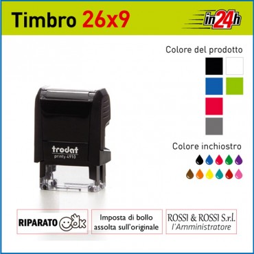 Timbro Trodat Printy 4910 - mm 29x6