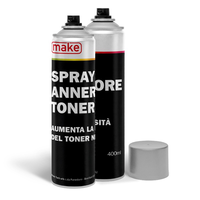 Spray anneritore toner
