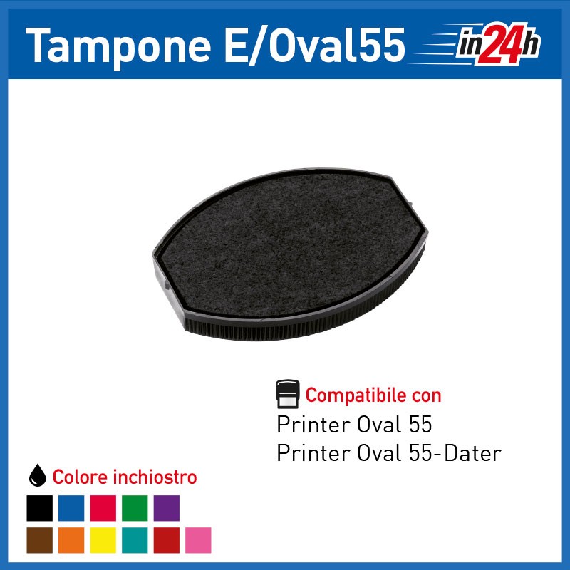 Tampone Colop E/Oval 55 Tampone Colop E/Oval 55
