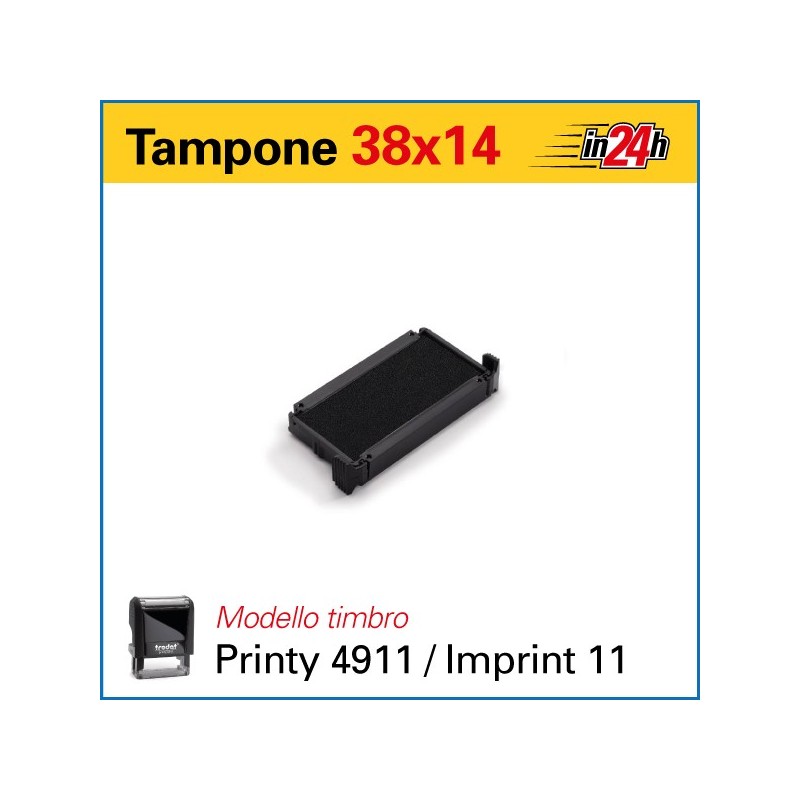 Tampone 6/4911 mm 38x14