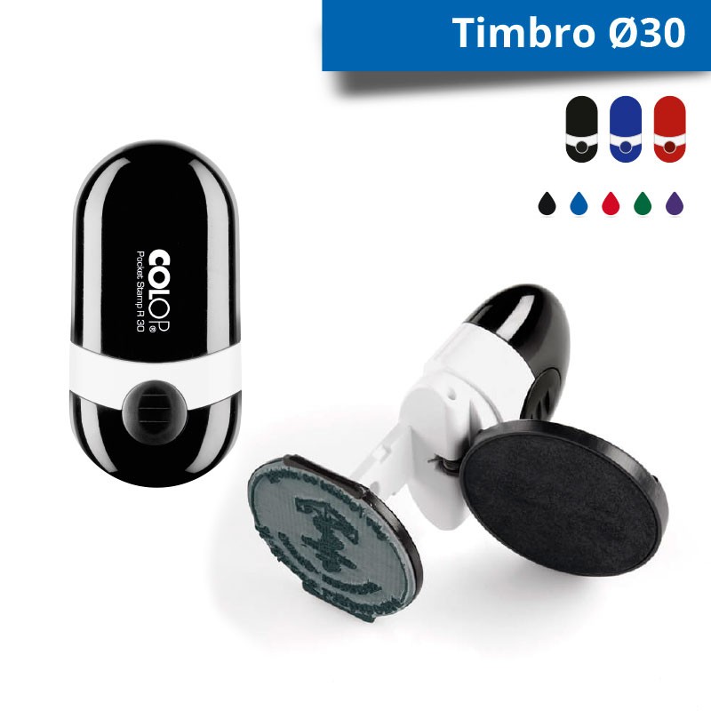 Timbro Tascabile Colop Pocket Stamp R30
