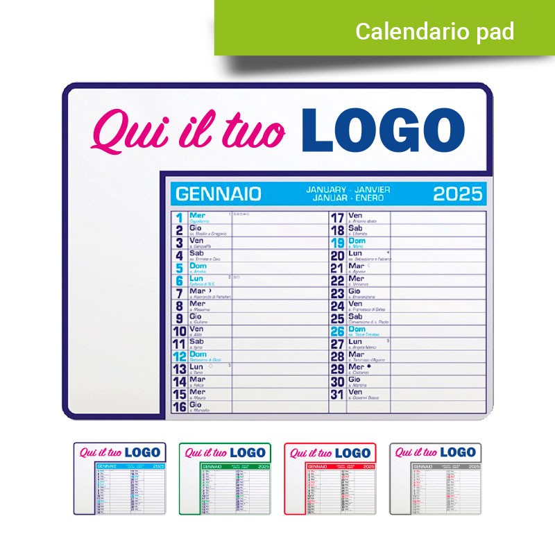 Calendario Pad Calendario Pad